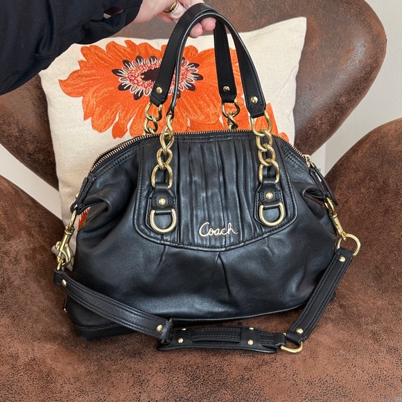 COACH LEATHER MADISON BAG 2017 - Picture 4 of 11